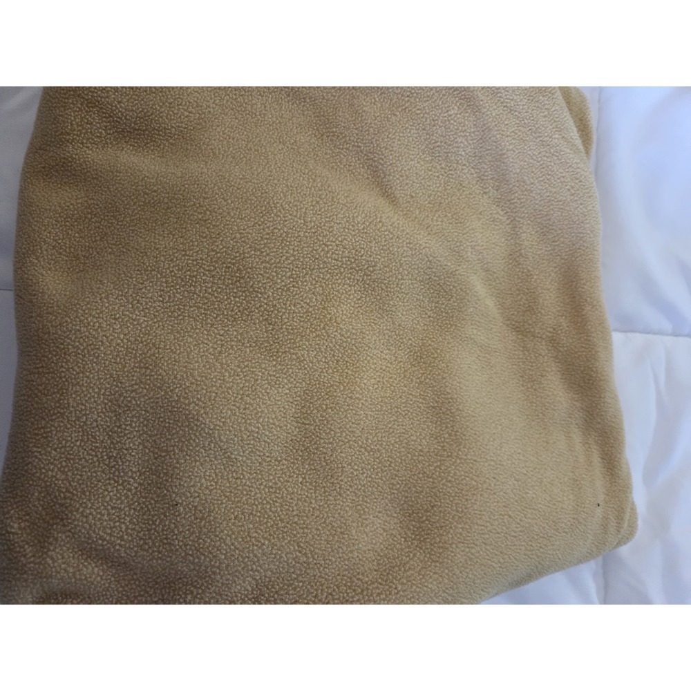 Patagonia Woman's Fleece Pullover Hoodie Camel Sz LARGE - Picture 2 of 4